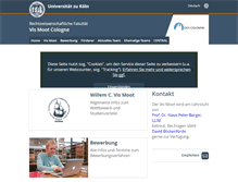 Tablet Screenshot of moot-cologne.de